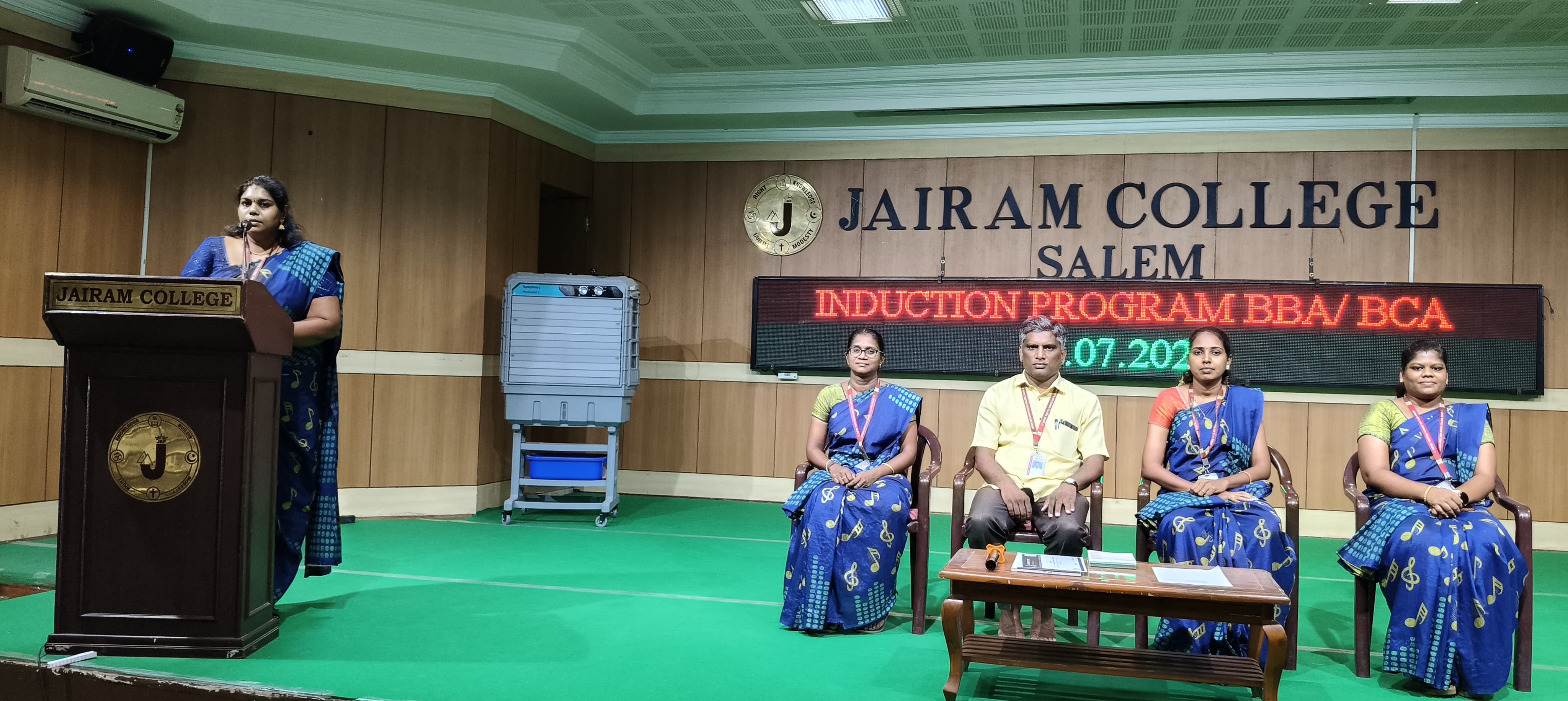 INDUCTION PROGRAM FOR BBA/BCA-12.07.2024