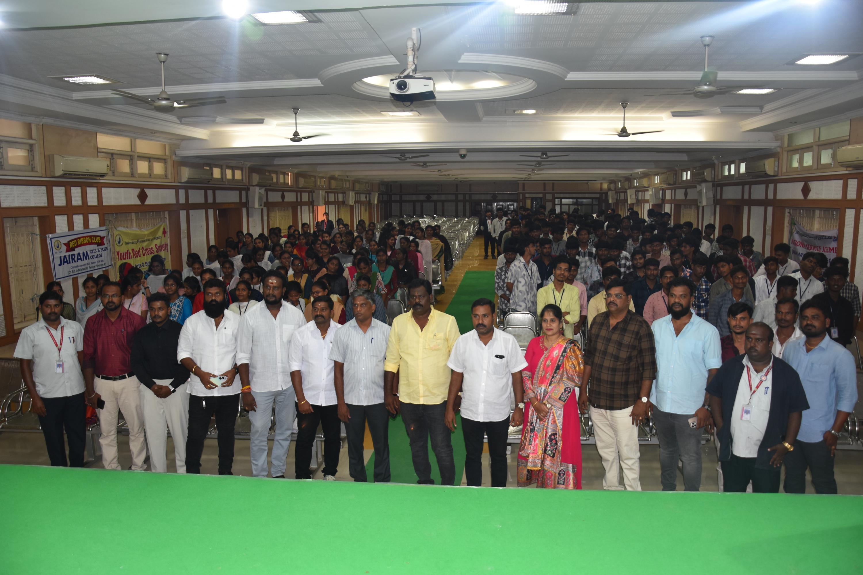 உலக போதை பொருள் ஒழிப்பு தின விழிப்புணர்வு நிகழ்ச்சி